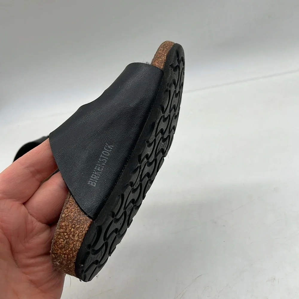 Birkenstock Arizona Sandal Black Birko-Flor Birkibuc KID/CHILD SZ EU 26 US C8 - Picture 7 of 8